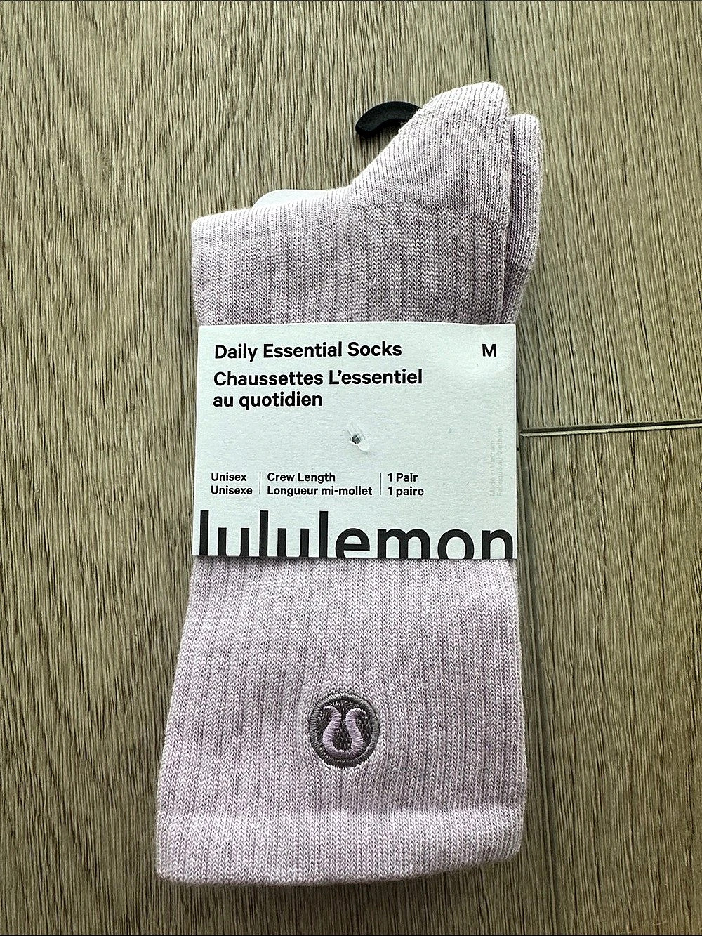 lululemon Daily Essential Crew Socks in LLAY Medium
